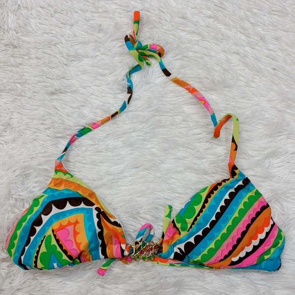 Trina Turk Printed Bikini Top - Picture 1 of 5